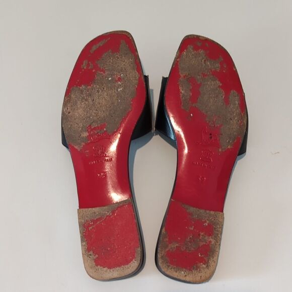 Christian Louboutin Beach Slide Sandals - Picture 5 of 9